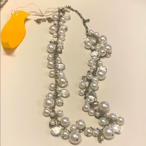Chloe & Isabel Pearl & Crystal Drops long necklace